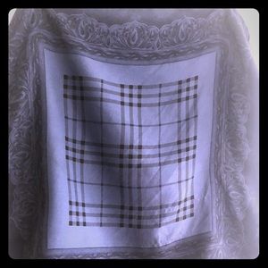 Burberry Authentic 100% Silk Scarf